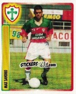 Cromo Max Sandro - Campeonato Brasileiro 1999 - Panini