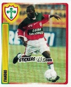 Sticker Evandro - Campeonato Brasileiro 1999 - Panini