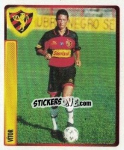 Figurina Vitor - Campeonato Brasileiro 1999 - Panini