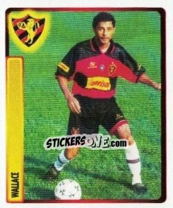 Cromo Wallace - Campeonato Brasileiro 1999 - Panini