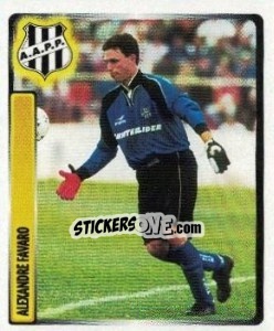 Sticker Alexandre Favaro - Campeonato Brasileiro 1999 - Panini