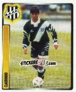 Sticker Claudinho - Campeonato Brasileiro 1999 - Panini