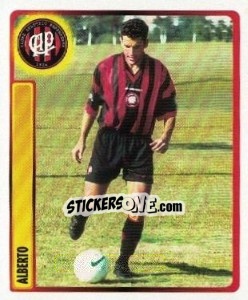 Cromo Alberto - Campeonato Brasileiro 1999 - Panini