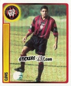 Cromo Clovis - Campeonato Brasileiro 1999 - Panini