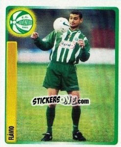 Cromo Flavio - Campeonato Brasileiro 1999 - Panini
