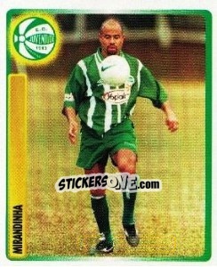 Cromo Mirandinha - Campeonato Brasileiro 1999 - Panini