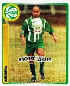 Sticker Mirandinha - Campeonato Brasileiro 1999 n. 356 - Panini