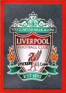 Sticker Team Badge - Liverpool FC 2008-2009 - Panini