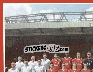 Sticker Team Photo - Liverpool FC 2008-2009 - Panini