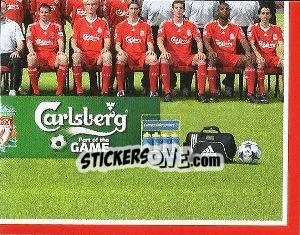 Sticker Team Photo - Liverpool FC 2008-2009 n. 5 - Panini