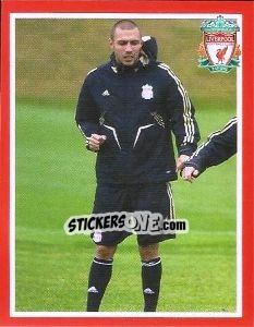 Cromo Andrea Dossena - Liverpool FC 2008-2009 n. 25 - Panini