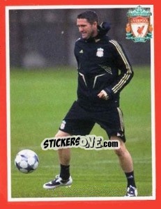 Sticker Robbie Keane - Liverpool FC 2008-2009 n. 43 - Panini