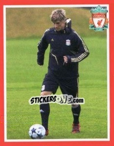 Sticker Fernando Torres - Liverpool FC 2008-2009 n. 55 - Panini