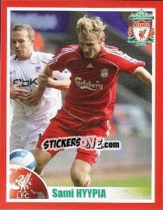 Sticker Sami Hyypia - Liverpool FC 2008-2009 - Panini