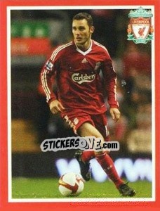 Cromo Fabio Aurelio - Liverpool FC 2008-2009 - Panini