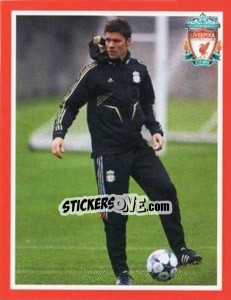 Sticker Xabi Alonso - Liverpool FC 2008-2009 n. 85 - Panini