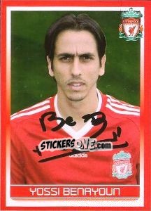 Sticker Yossi Benayoun - Liverpool FC 2008-2009 n. 87 - Panini