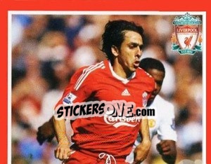 Sticker Yossi Benayoun - Liverpool FC 2008-2009 n. 88 - Panini