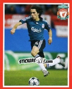 Sticker Yossi Benayoun - Liverpool FC 2008-2009 n. 91 - Panini