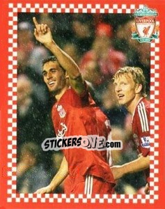 Sticker Alvaro Arbeloa - Liverpool FC 2008-2009 - Panini