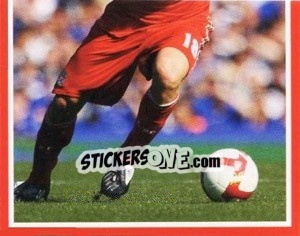 Sticker Dirk Kuyt - Liverpool FC 2008-2009 n. 101 - Panini