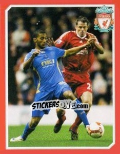 Sticker Portsmouth F.C. v Liverpool F.C. - Liverpool FC 2008-2009 - Panini
