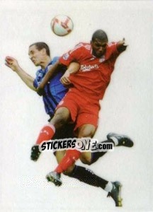 Cromo Middlesbrough F.C. v Liverpool F.C. - Liverpool FC 2008-2009 - Panini