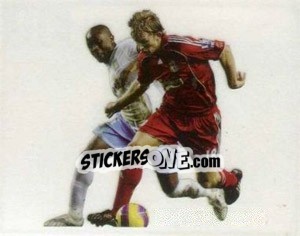 Cromo Liverpool F.C. v Aston Villa F.C. - Liverpool FC 2008-2009 - Panini