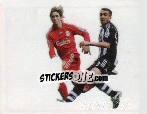 Sticker Liverpool F.C. v  Newcastle United F.C. - Liverpool FC 2008-2009 - Panini
