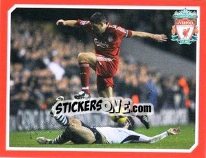 Sticker Liverpool F.C. v Tottenham Hotspur F.C. - Liverpool FC 2008-2009 - Panini