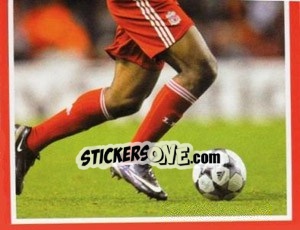 Sticker Ryan Babel - Liverpool FC 2008-2009 - Panini