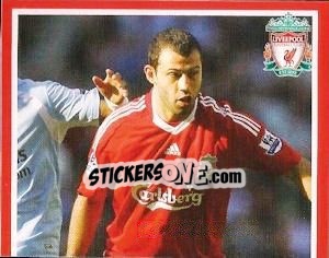 Sticker Javier Mascherano - Liverpool FC 2008-2009 n. 124 - Panini