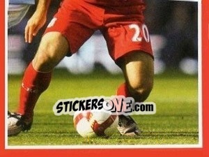 Sticker Javier Mascherano - Liverpool FC 2008-2009 n. 125 - Panini