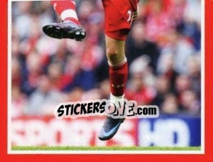 Sticker Lucas Leiva - Liverpool FC 2008-2009 n. 131 - Panini