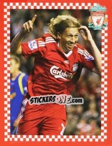 Sticker Lucas Leiva - Liverpool FC 2008-2009 n. 134 - Panini
