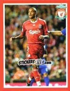Sticker David N'Gog - Liverpool FC 2008-2009 n. 144 - Panini