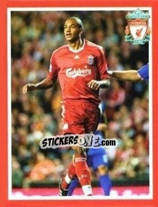 Figurina David N'Gog - Liverpool FC 2008-2009 - Panini