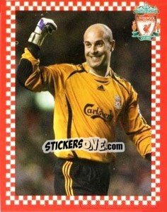 Sticker Pepe Reina - Liverpool FC 2008-2009 n. 152 - Panini