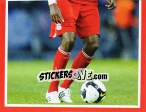 Figurina Damien Plessis - Liverpool FC 2008-2009 - Panini