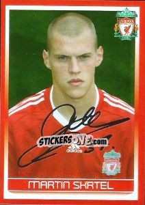 Figurina Martin Skrtel - Liverpool FC 2008-2009 - Panini