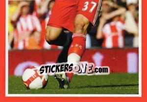 Sticker Martin Skrtel - Liverpool FC 2008-2009 n. 161 - Panini