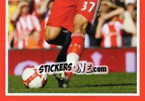 Sticker Martin Skrtel - Liverpool FC 2008-2009 - Panini