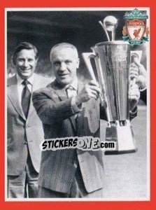 Figurina Bill Shankly - Liverpool FC 2008-2009 n. 178 - Panini