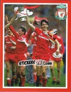 Sticker Alan Hansen / Kenny Dalglish - Liverpool FC 2008-2009 n. 180 - Panini