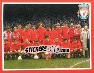 Cromo 1987-88 Team Photo - Liverpool FC 2008-2009 - Panini