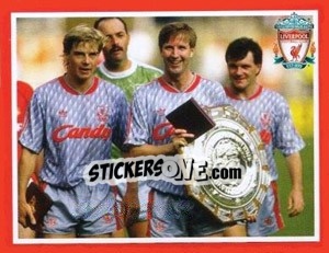 Sticker Liverpool v Manchester United - Liverpool FC 2008-2009 - Panini
