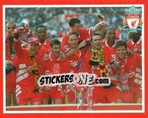 Sticker Steve McManaman / John Barnes - Liverpool FC 2008-2009 - Panini