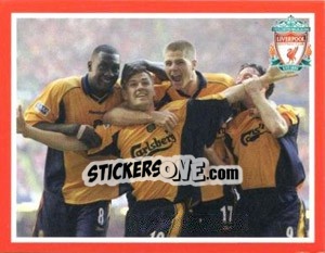 Sticker Michael Owen - Liverpool FC 2008-2009 n. 187 - Panini