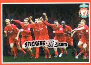 Sticker Steven Gerrard - Liverpool FC 2008-2009 - Panini