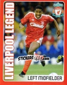 Sticker John Barnes - Liverpool FC 2008-2009 n. 195 - Panini